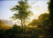 Jan Both Italianate Landscape with travellers oil painting picture wholesale